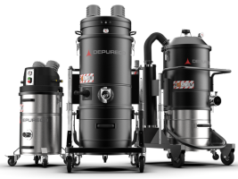 Explosion proof industrial vacuums