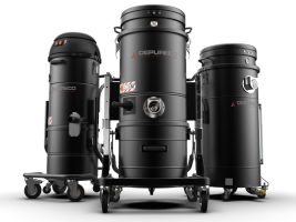 Wet and dry single phase industrial vacuum cleaners