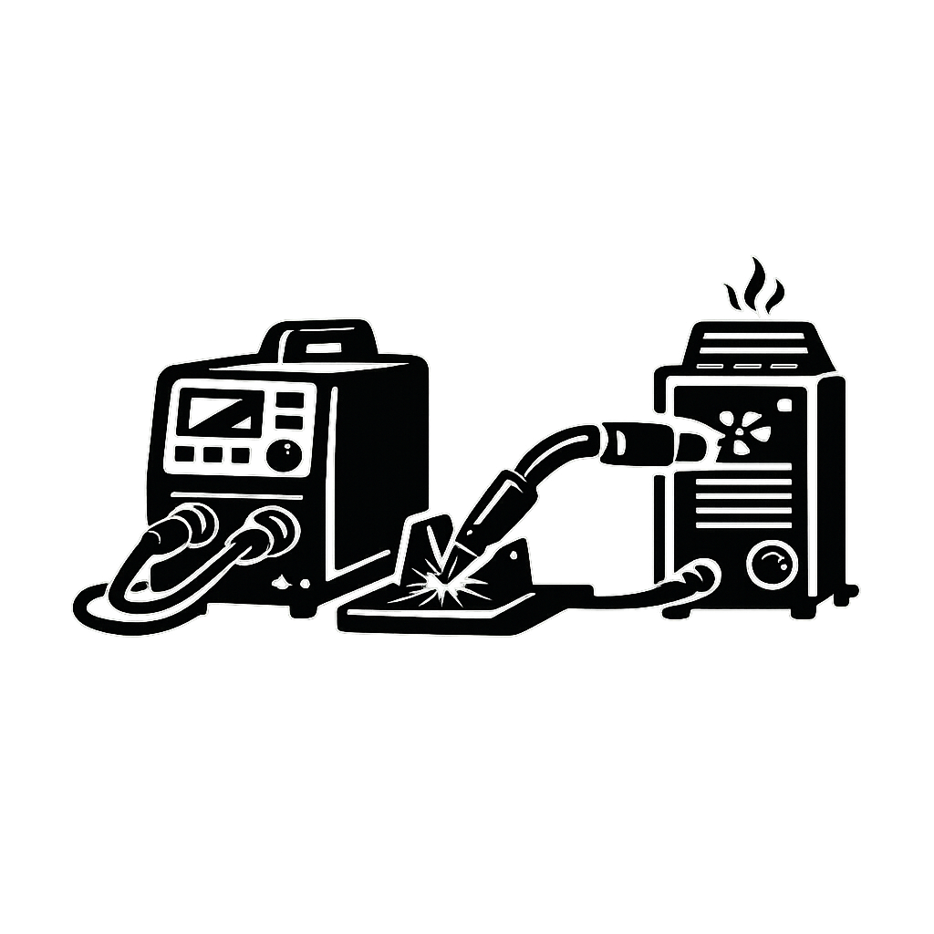 Portable welding fume extraction icon for fabrication benches and welding stations using AIR WELD arm capture.